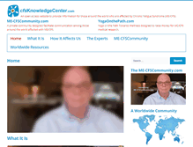 Tablet Screenshot of cfsknowledgecenter.com